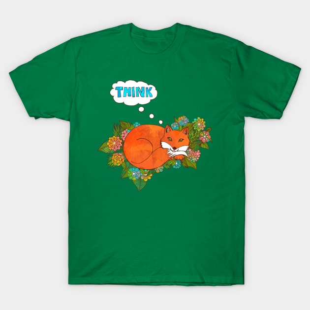 Think Outside the Fox T-Shirt by micklyn